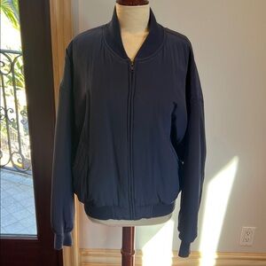 Vintage Men's Classic Navy Bomber Jacket